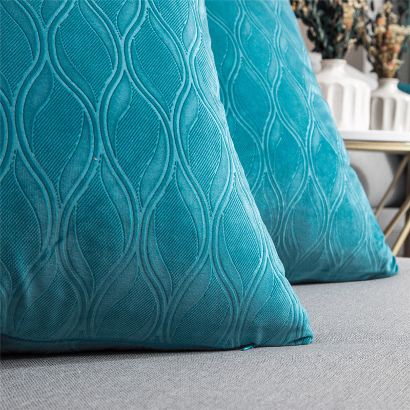 Topfinel Striped Velvet Pillow Cover & Reviews Wayfair